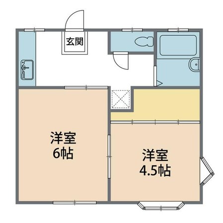 クロノス大塚の物件間取画像